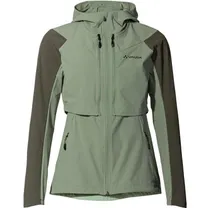 Cykeltröja Vaude Moab Zip-Off Jacket Women Willow Green